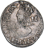 1632-3 Halfgroat (Twopence) - Charles I British Silver Hammered Coin - Nice