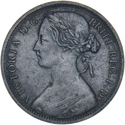 1862 Penny (F39) - Victoria British Bronze Coin