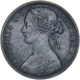 1862 Penny (F39) - Victoria British Bronze Coin