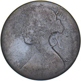 1869 Penny - Victoria British Bronze Coin