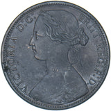 1870 Penny - Victoria British Bronze Coin