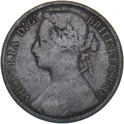 1874 Penny (F78 8+H R12) - Victoria British Bronze Coin