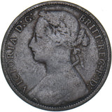 1874 Penny (F78 8+H R12) - Victoria British Bronze Coin