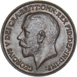 1918 KN Penny - George V British Bronze Coin - Very Nice