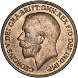 1919 Penny - George V British Bronze Coin - Superb
