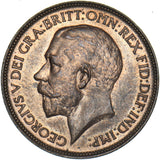 1912 Halfpenny - George V British Bronze Coin - Superb