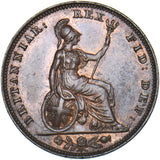 1831 Farthing - William IV British Copper Coin - Very Nice