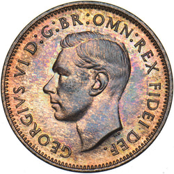 1951 Proof Farthing - George VI British Bronze Coin - Superb