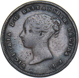 1842 Half Farthing - Victoria British Copper Coin