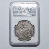 1889 Crown (NGC VF 30) - Victoria British Silver Coin