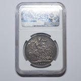 1890 Crown (NGC VF 35) - Victoria British Silver Coin