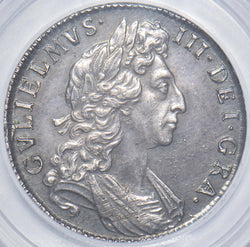 1698 Halfcrown (LCGS 75) - William III British Silver Coin - Superb