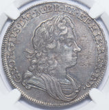 1715 Halfcrown (NGC AU 53) - George I British Silver Coin - Very Nice