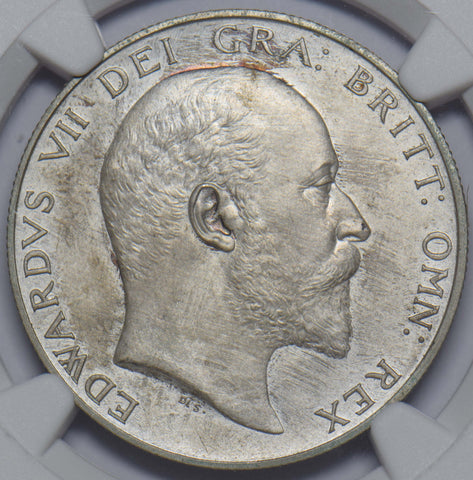 1902 Matt Proof Halfcrown (NGC PF 63) - Edward VII British Silver Coin - Superb