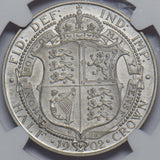 1902 Matt Proof Halfcrown (NGC PF 63) - Edward VII British Silver Coin - Superb