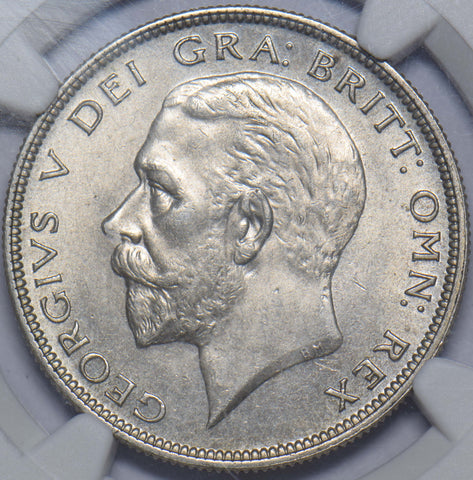 1930 Halfcrown (NGC MS 63) - George V British Silver Coin - Superb