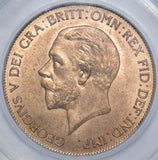 1930 Penny (CGS 80) - George V British Bronze Coin - Superb