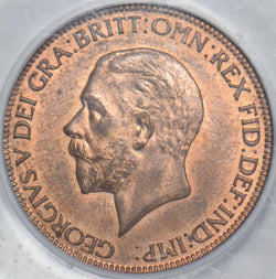 1931 Halfpenny (CGS UNC 82) - George V British Bronze Coin - Superb