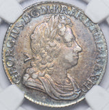 1723 Shilling (NGC AU 53) - George I British Silver Coin - Very Nice