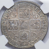 1723 Shilling (NGC AU 53) - George I British Silver Coin - Very Nice