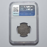 1723 Shilling (NGC AU 53) - George I British Silver Coin - Very Nice