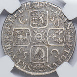 1723 Shilling (NGC VF 25) - George I British Silver Coin - Nice