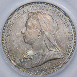 1893 Shilling (CGS UNC 85) - Victoria British Silver Coin - Superb
