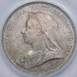 1893 Shilling (CGS UNC 85) - Victoria British Silver Coin - Superb