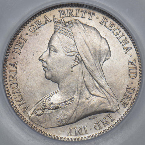 1893 Shilling (CGS UNC 82) - Victoria British Silver Coin - Superb