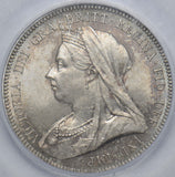 1893 Shilling (CGS UNC 82) - Victoria British Silver Coin - Superb