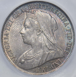 1897 Shilling (CGS UNC 80) - Victoria British Silver Coin - Superb