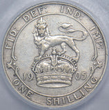 1905 Shilling (CGS F 25) - Edward VII British Silver Coin