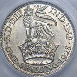 1928 Shilling (CGS UNC 82) - George V British Silver Coin - Superb