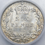 1903 Sixpence (CGS UNC 82) - Edward VII British Silver Coin - Superb