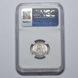 1917 Sixpence (NGC MS 65) - George V British Silver Coin - Superb