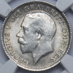 1918 Sixpence (NGC MS 64) - George V British Silver Coin - Superb