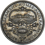 1927 Australia Florin (2 Shillings) - George V British Silver Coin - Very Nice