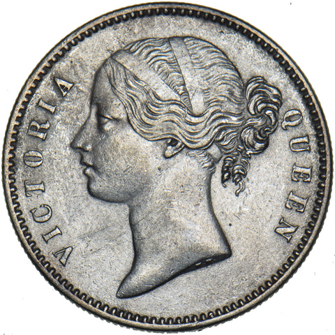 1840 India Rupee - Victoria Silver Coin - Very Nice