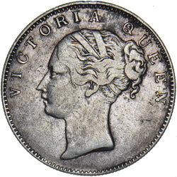 1840 India Rupee - Victoria Silver Coin - Nice