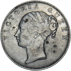 1840 India Rupee - Victoria Silver Coin