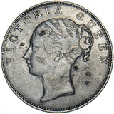 1840 India Rupee - Victoria Silver Coin