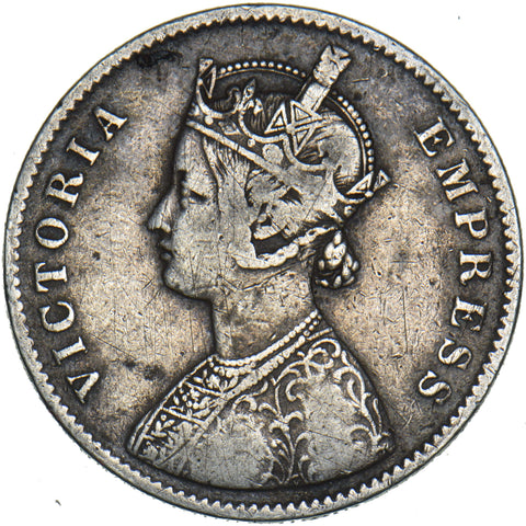 1878 India Rupee - Victoria Silver Coin