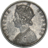 1890 India Rupee - Victoria Silver Coin - Nice