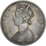 1893 India Rupee - Victoria Silver Coin - Nice