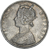1901 India Rupee - Victoria Silver Coin - Nice