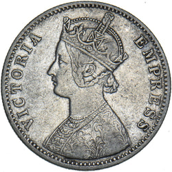 1901 India Rupee - Victoria Silver Coin - Nice