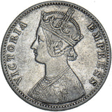 1901 India Rupee - Victoria Silver Coin - Nice
