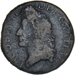 1690 Ireland Gunmoney Halfcrown (May) - James II Copper/Brass Coin