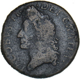1690 Ireland Gunmoney Halfcrown (May) - James II Copper/Brass Coin