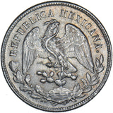 1902 Mexico Peso (Zs FZ) - Silver Coin - Superb